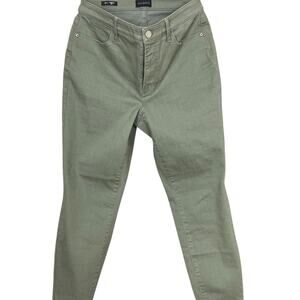 Women's Talbots Olive Green Skinny Jeans Jeggings Comfort Stretch - Size 6P